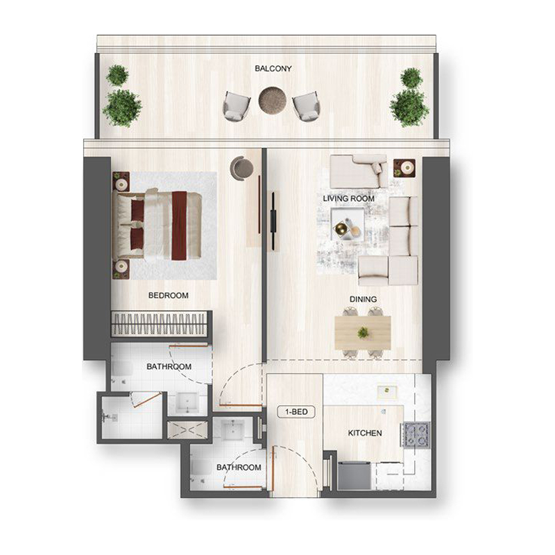 1 Bedroom
