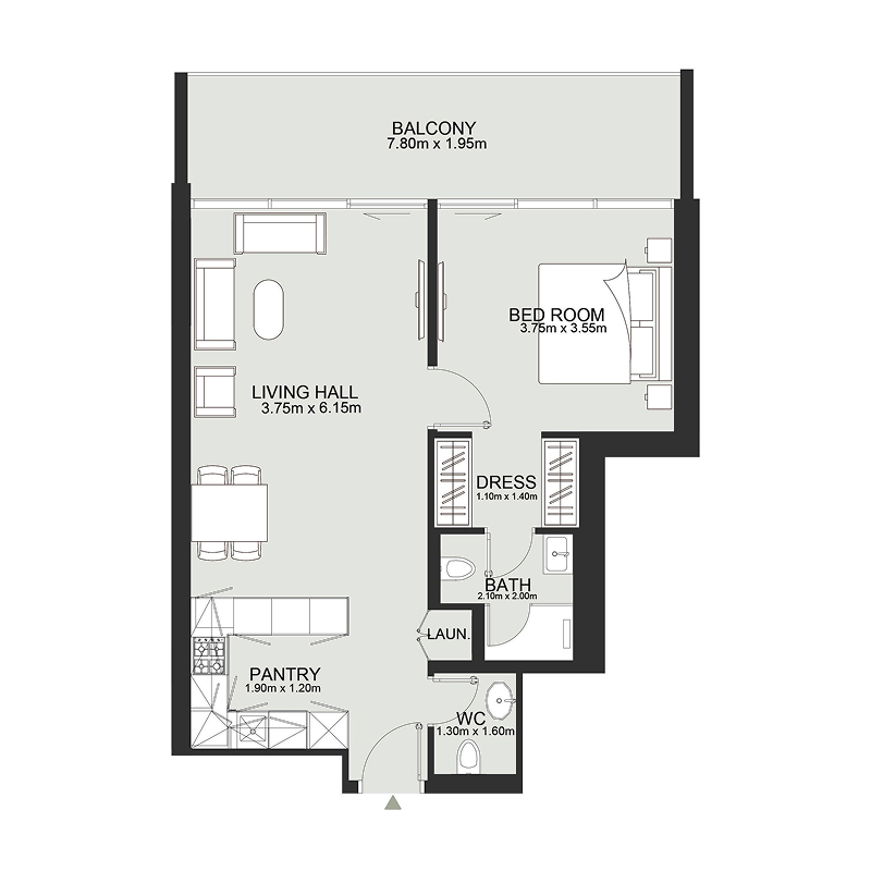 1 Bedroom