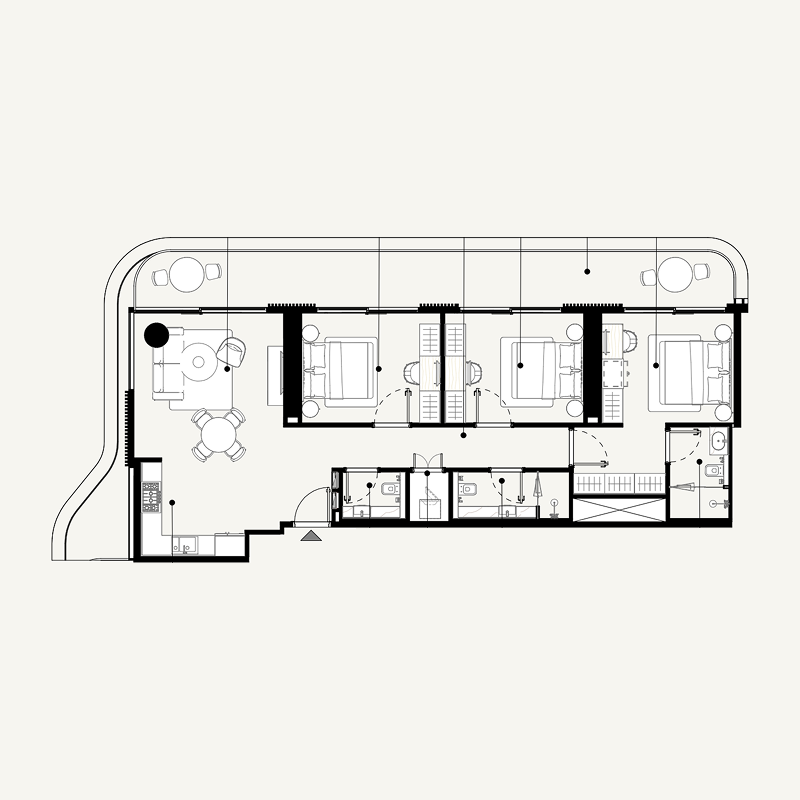 3 Bedrooms