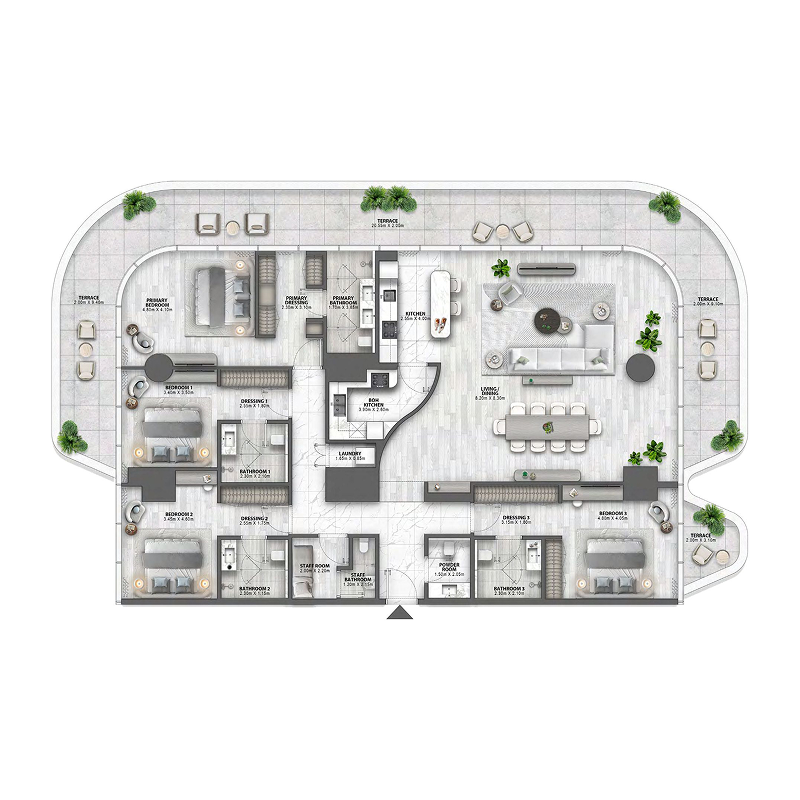 4 Bedrooms