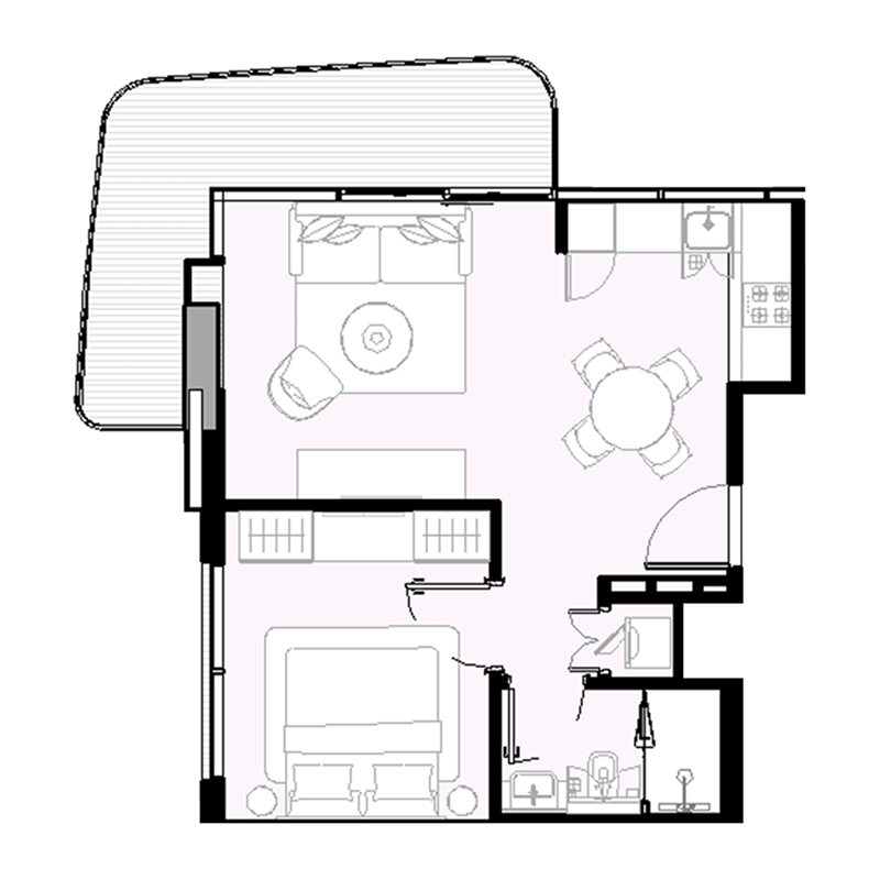 1 Bedroom