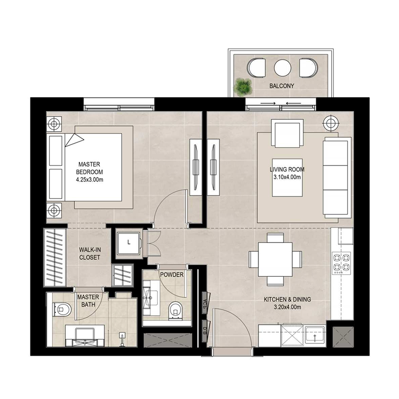 1 Bedroom