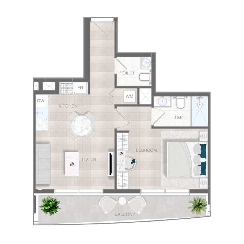 1 Bedroom