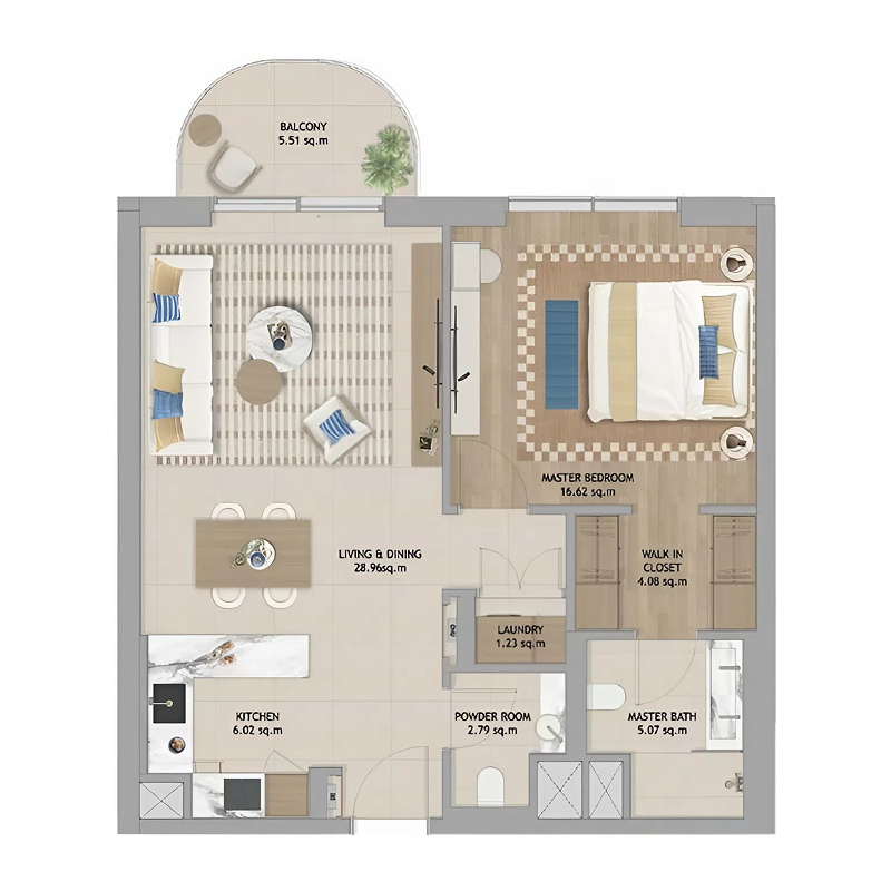 1 Bedroom
