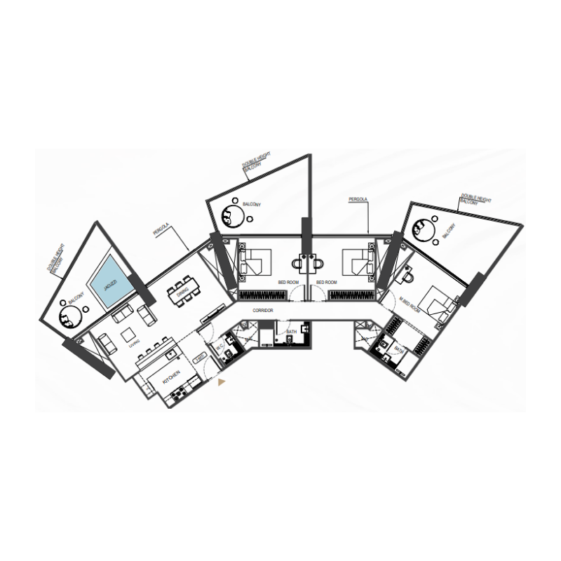 3 Bedrooms
