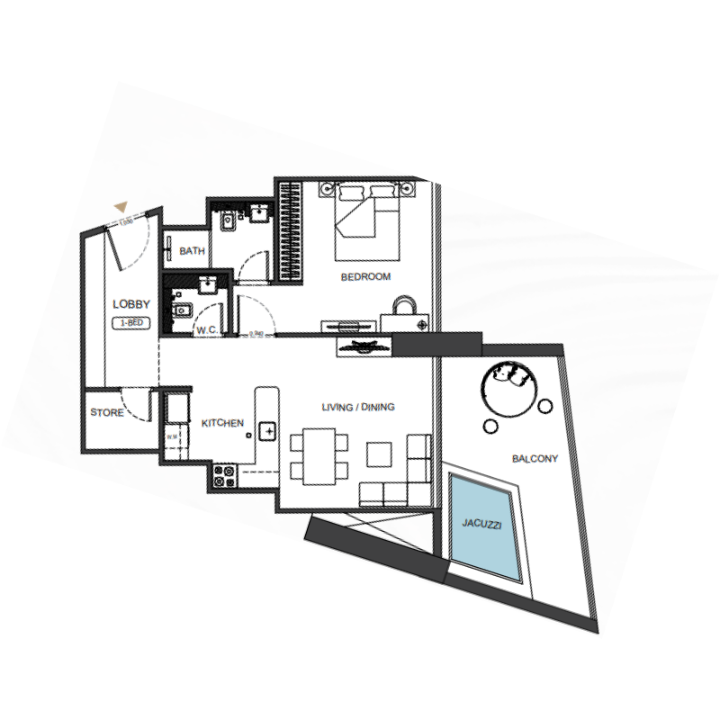 1 Bedroom