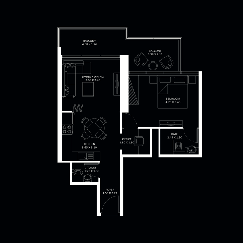 1 Bedroom