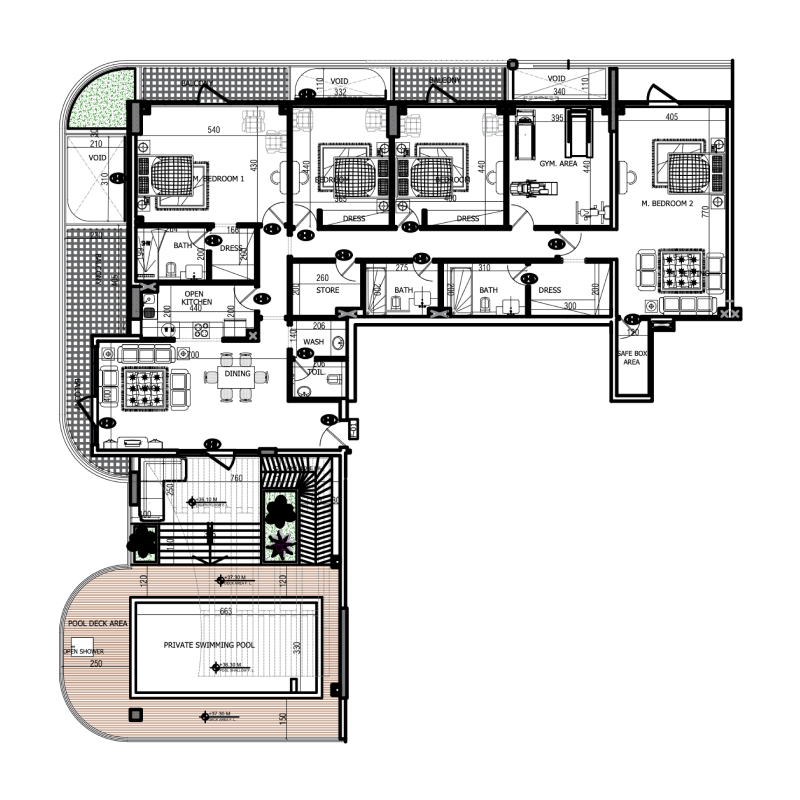4 Bedrooms