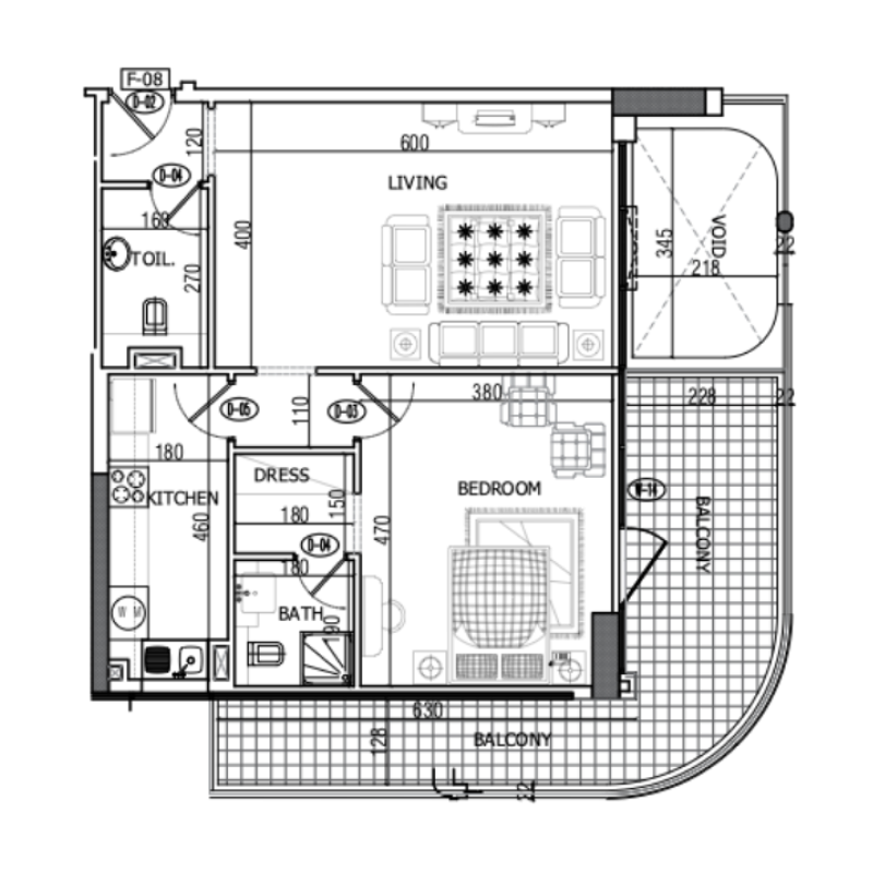 1 Bedroom