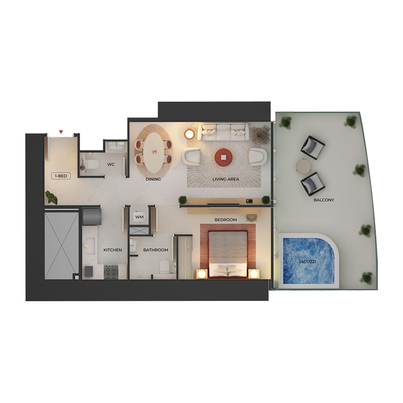 1 Bedroom