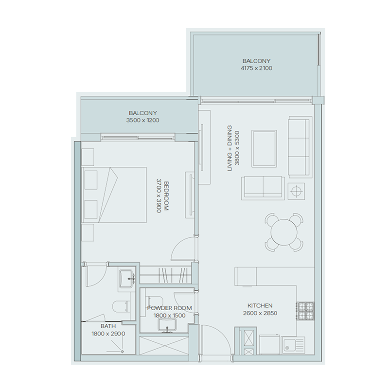1 Bedroom