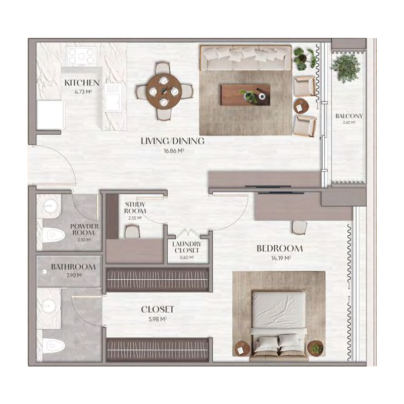 1 Bedroom