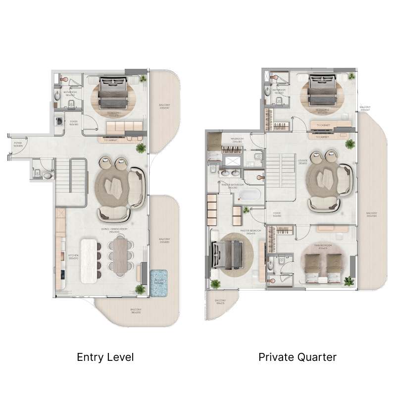 4 Bedrooms