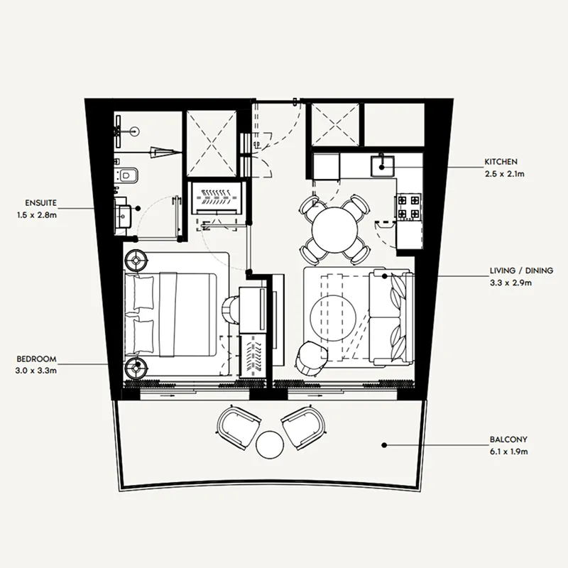 1 Bedroom