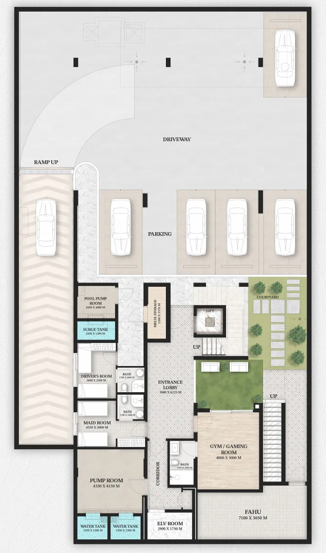 5 Bedrooms