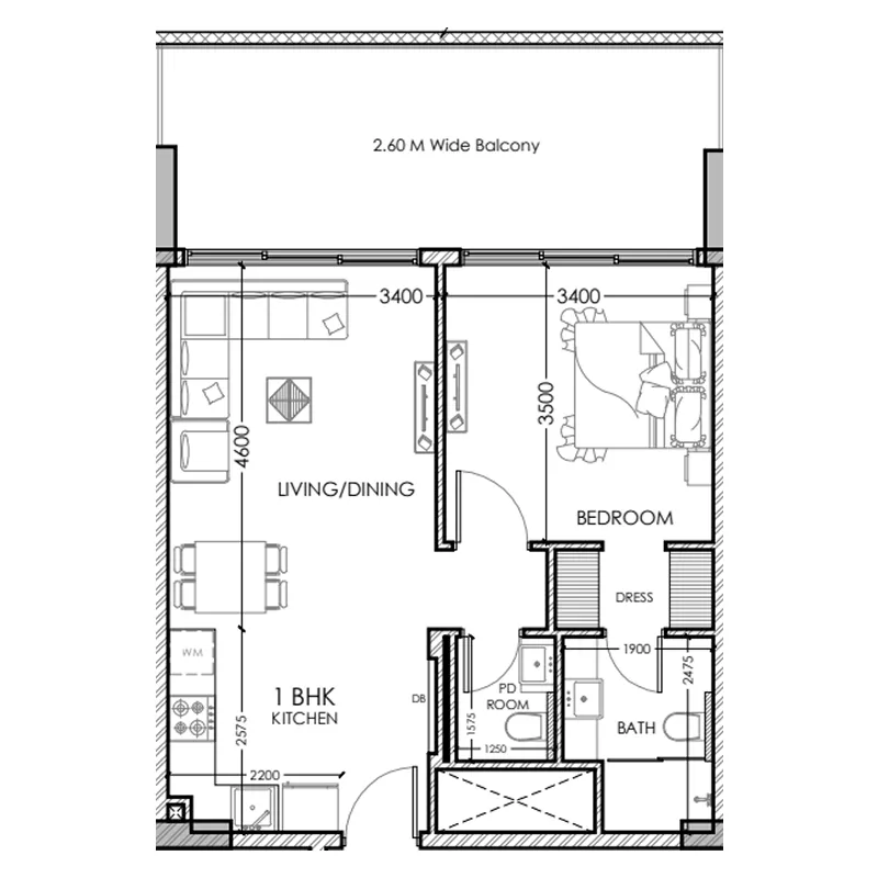1 Bedroom