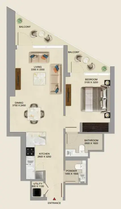 1 Bedroom