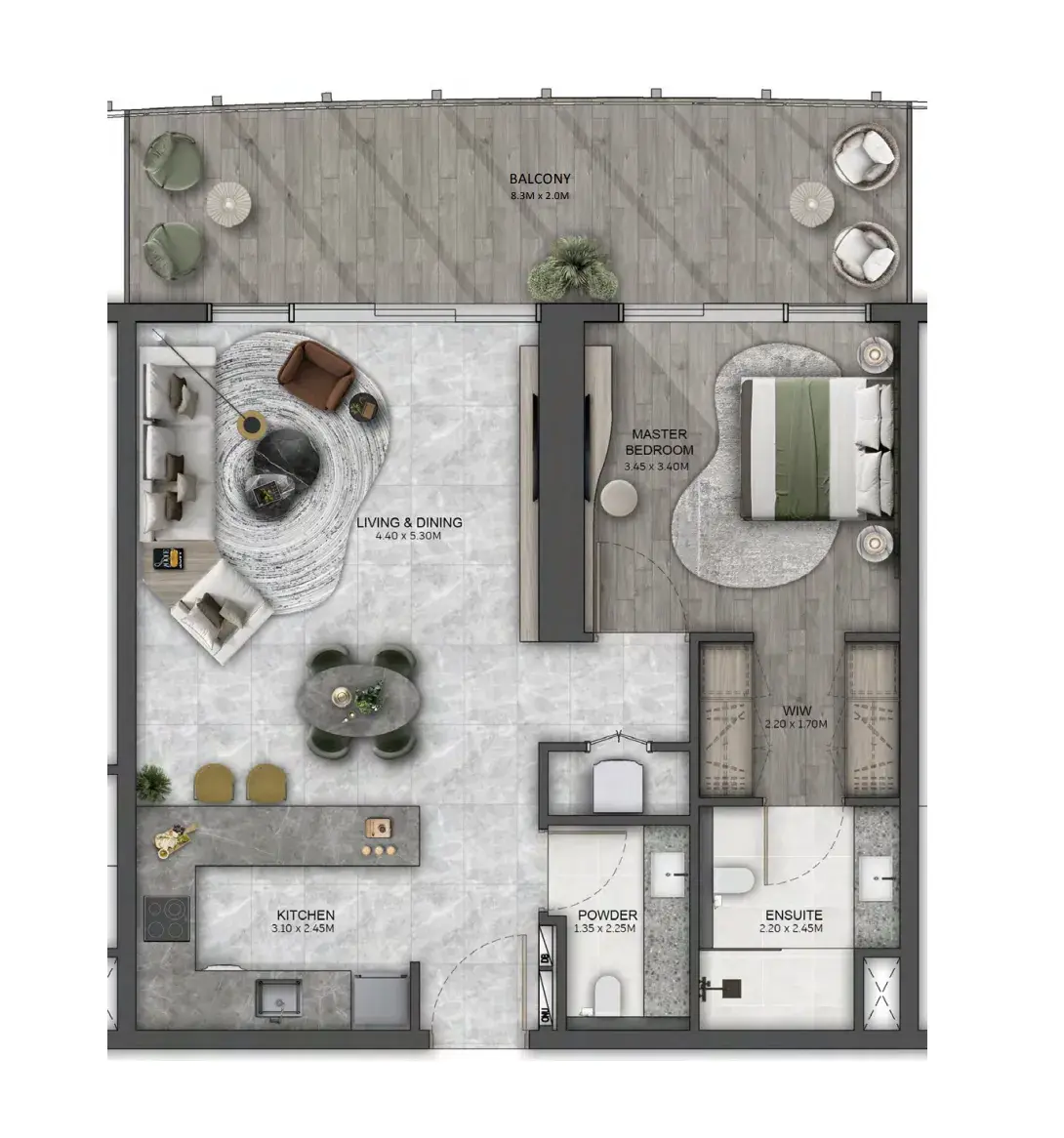 1 Bedroom