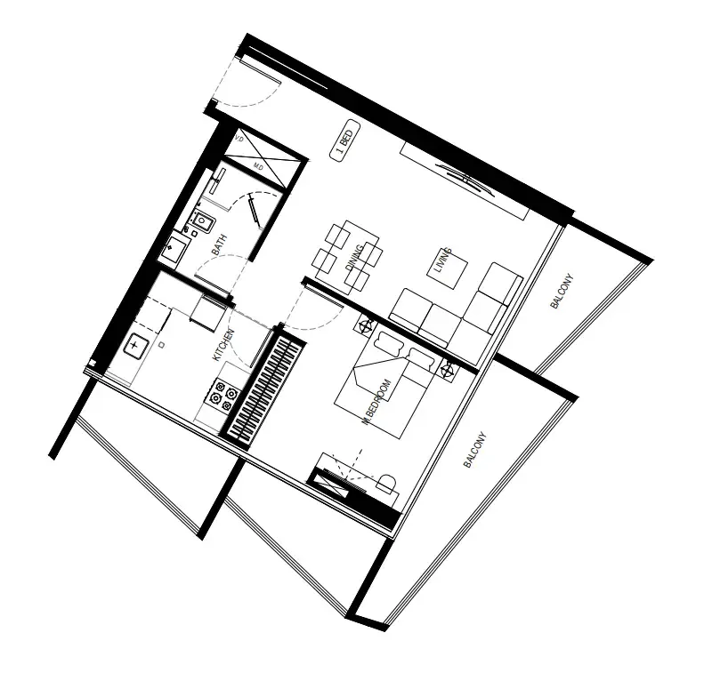 1 Bedroom