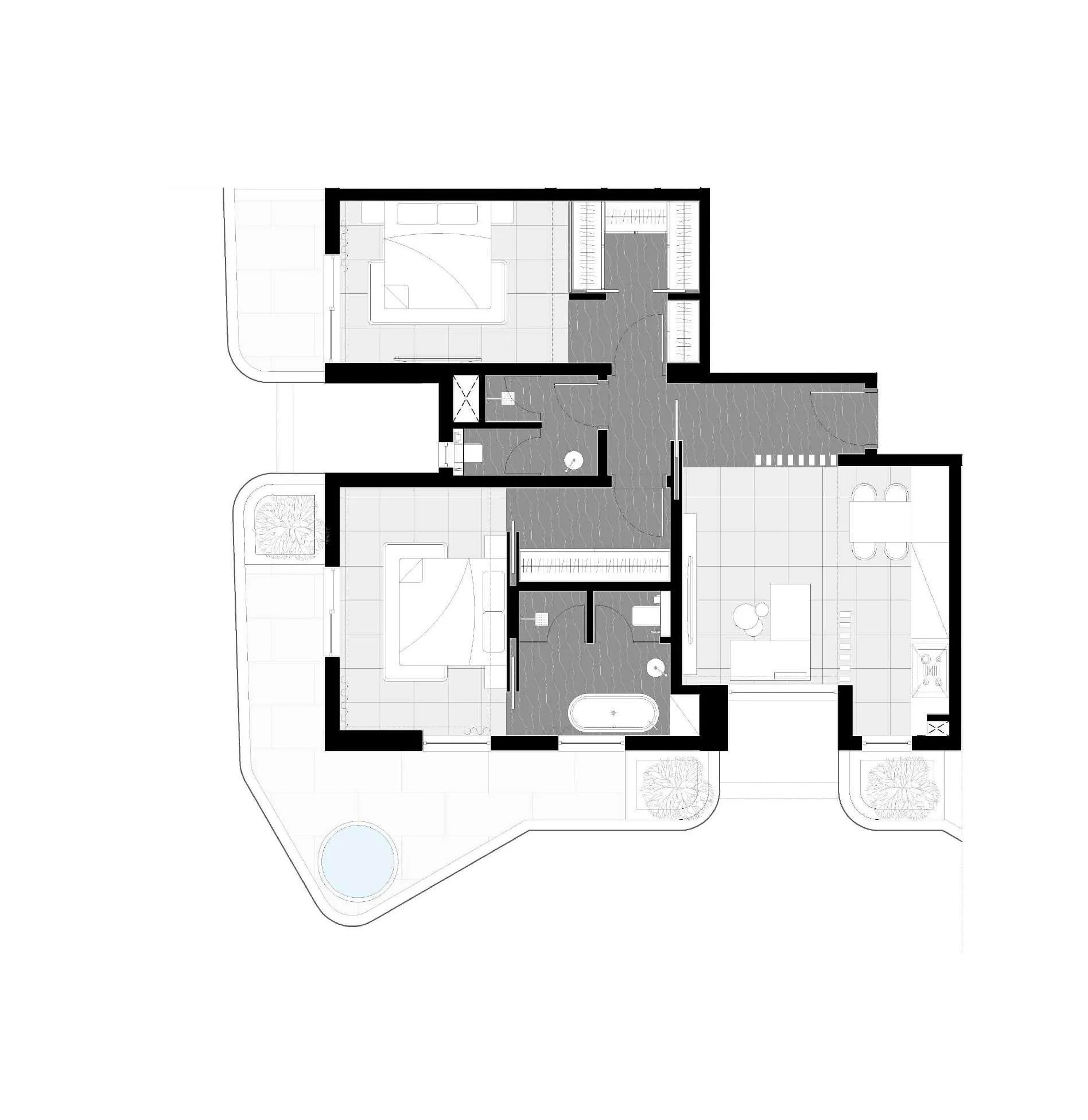 2 Bedrooms