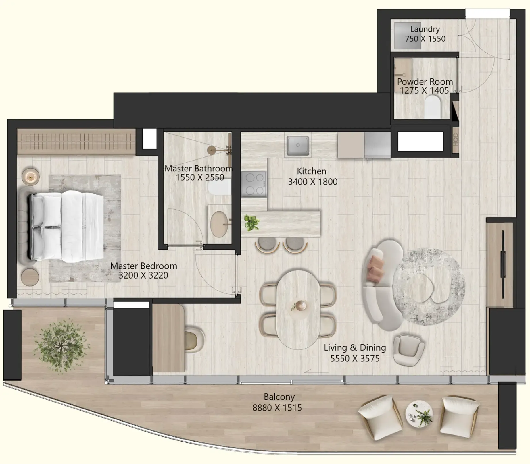 1 Bedroom