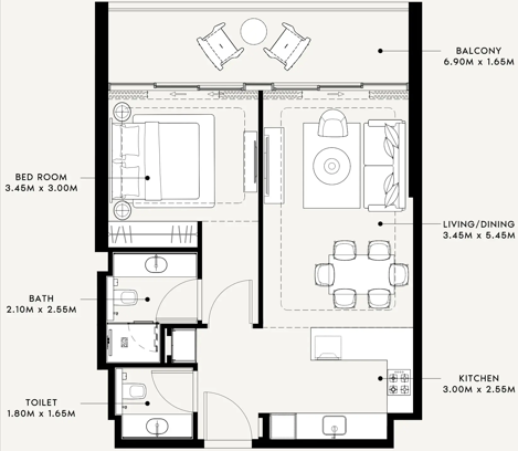 1 Bedroom