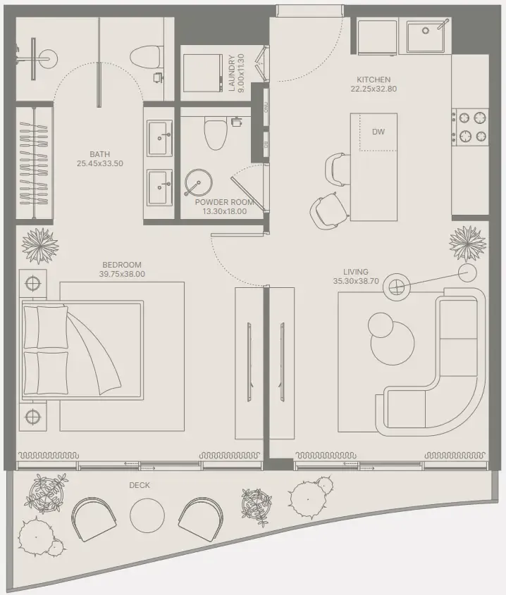 1 Bedroom