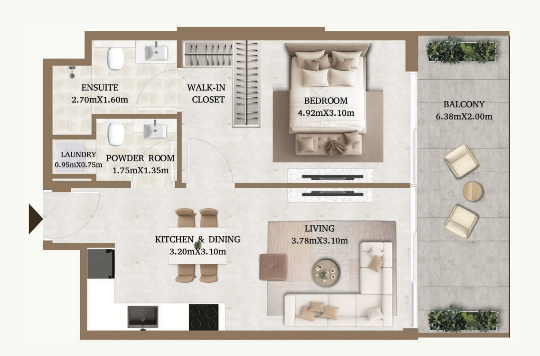 1 Bedroom