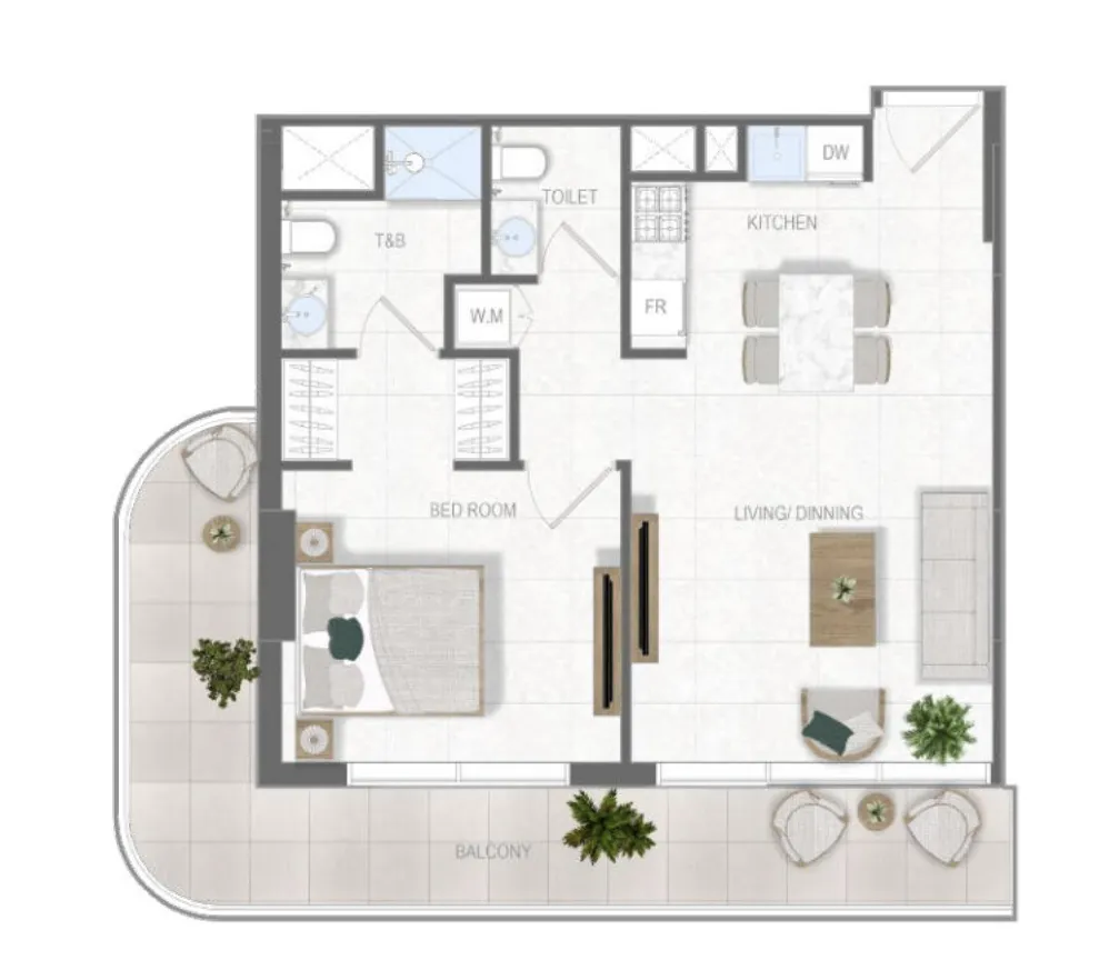 1 Bedroom