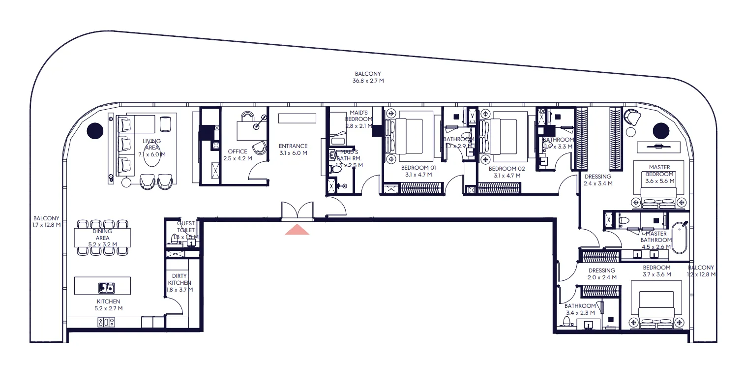 4 Bedrooms