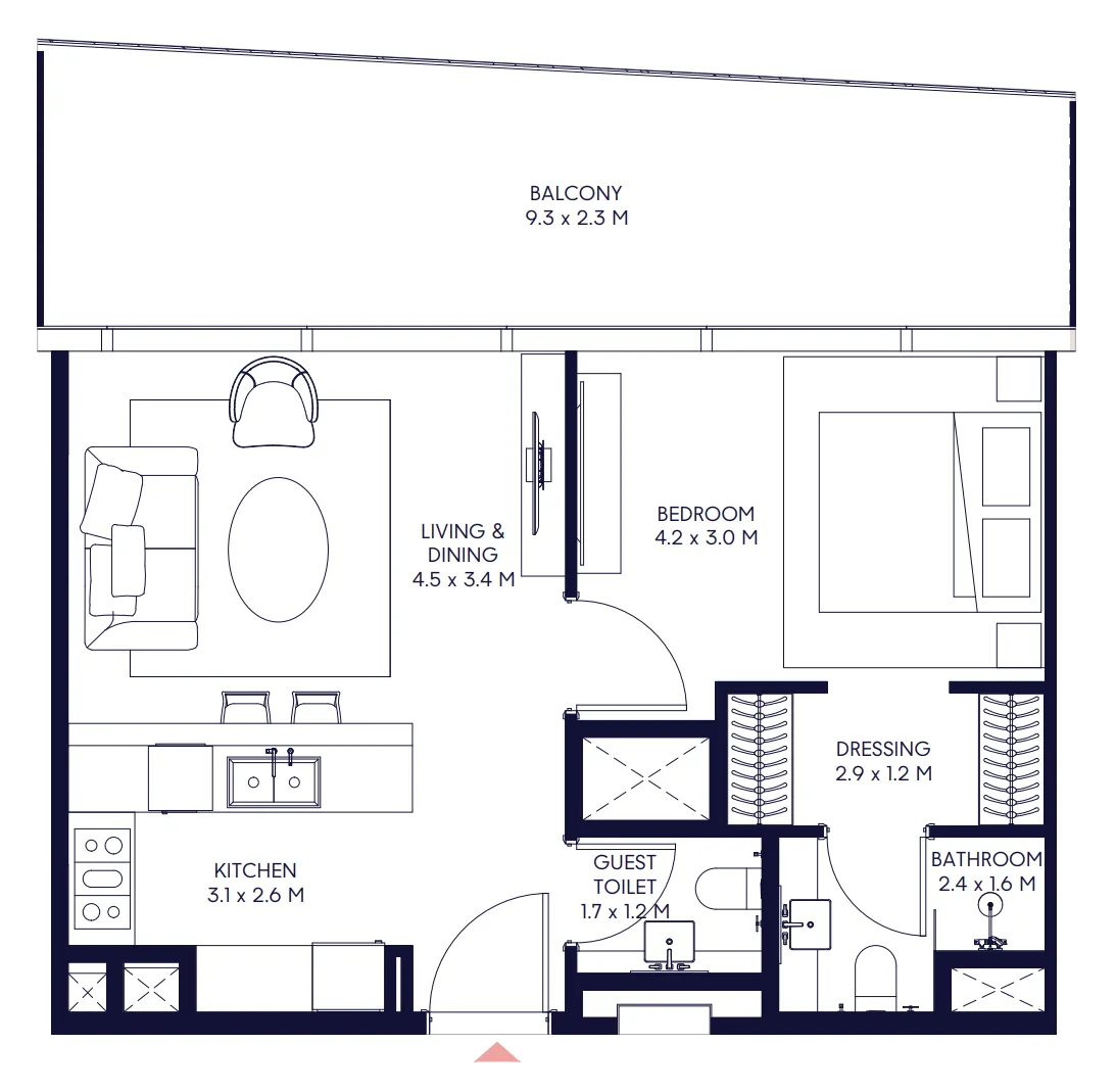 1 Bedroom