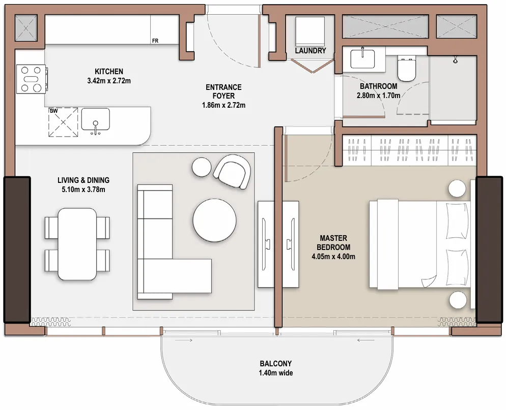 1 Bedroom