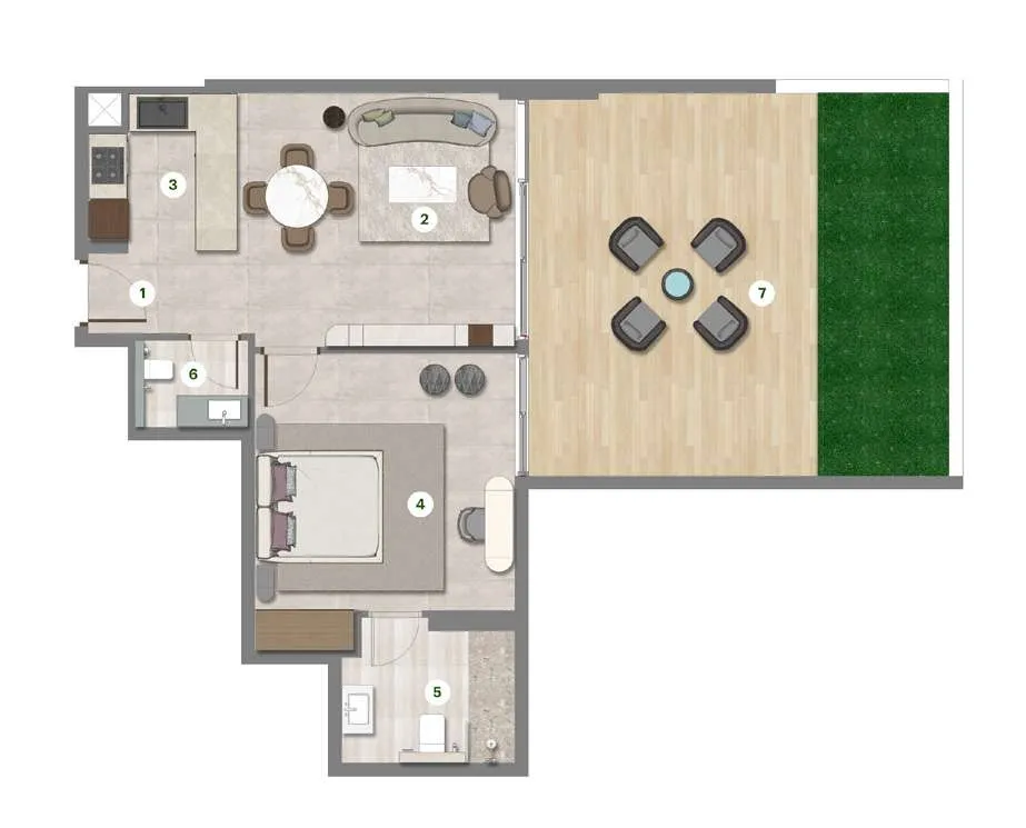 1 Bedroom