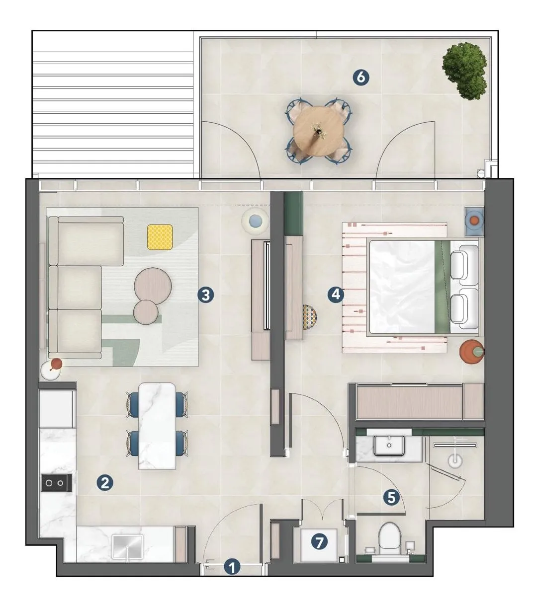 1 Bedroom