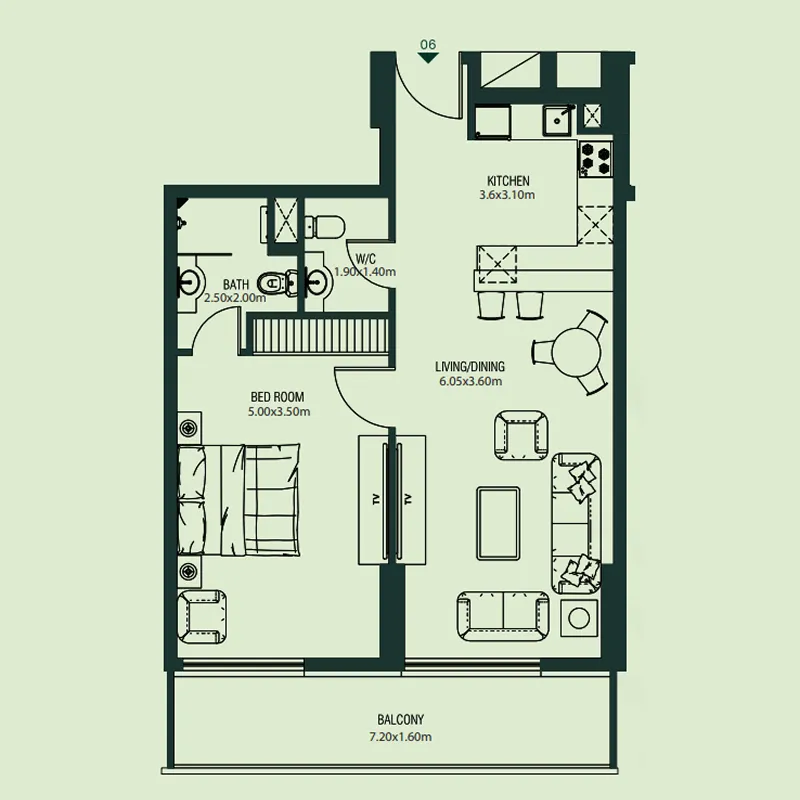 1 Bedroom