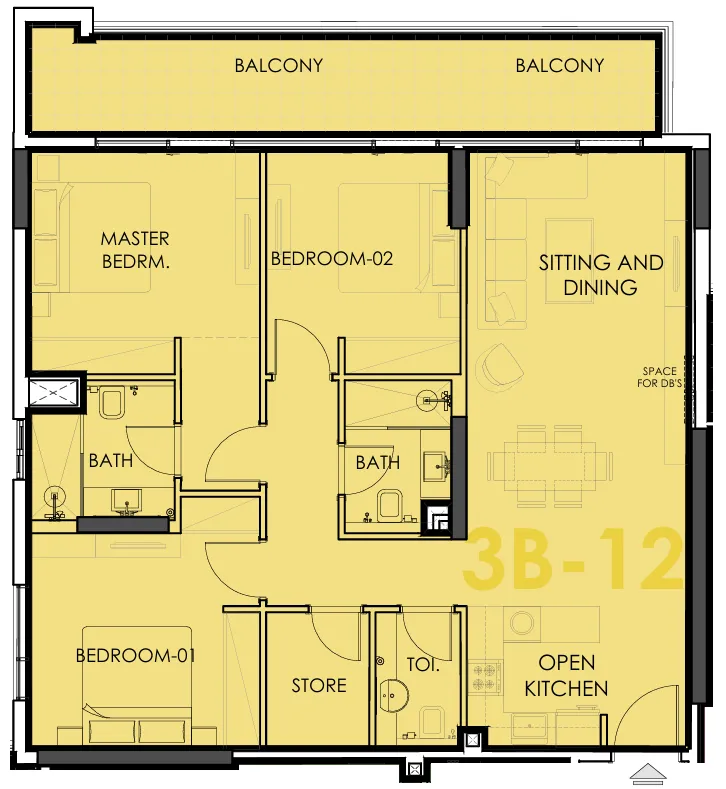 3 Bedrooms