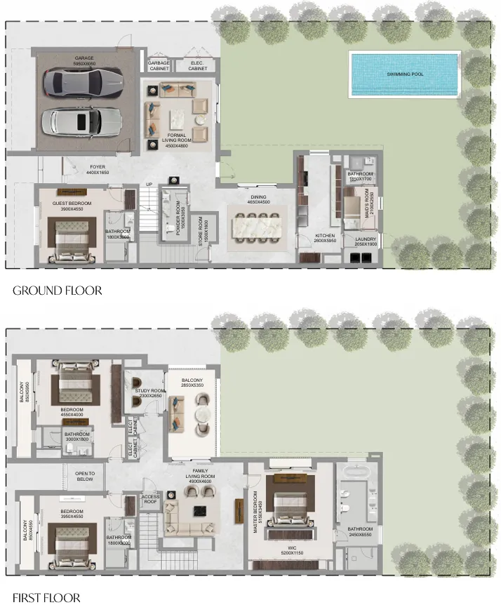 4 Bedrooms