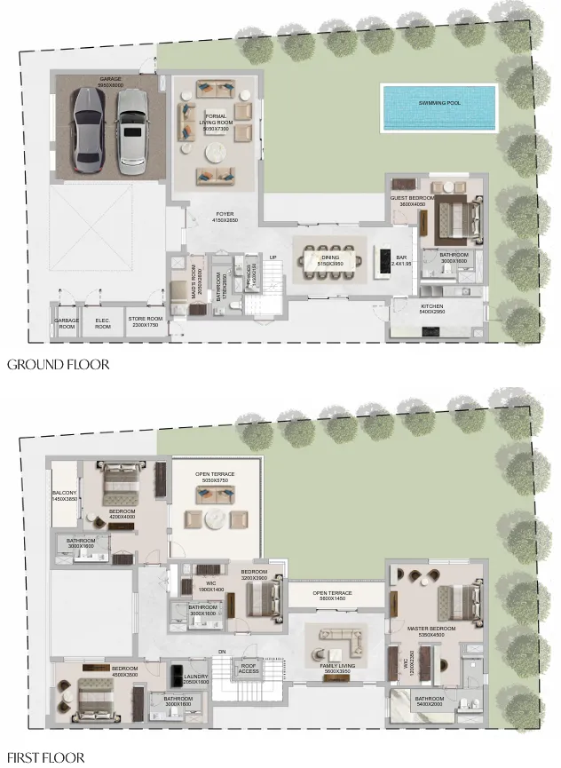 5 Bedrooms