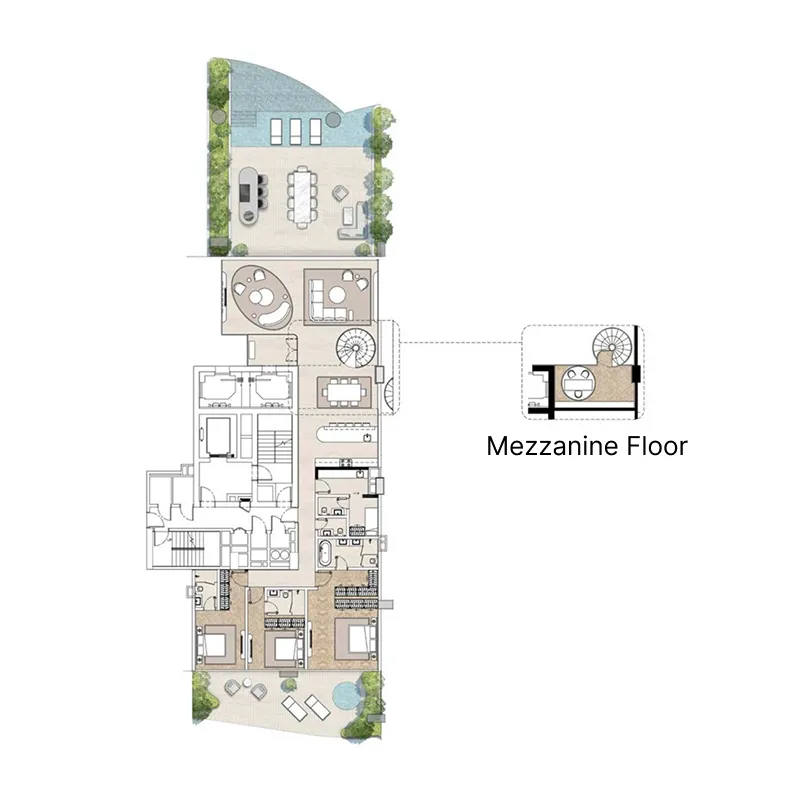 3 Bedrooms