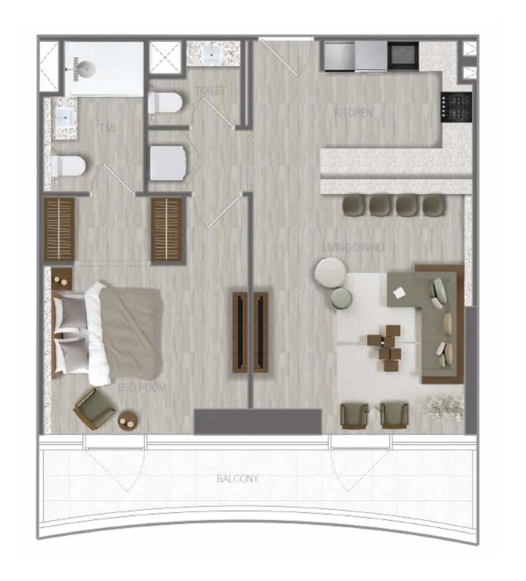 1 Bedroom