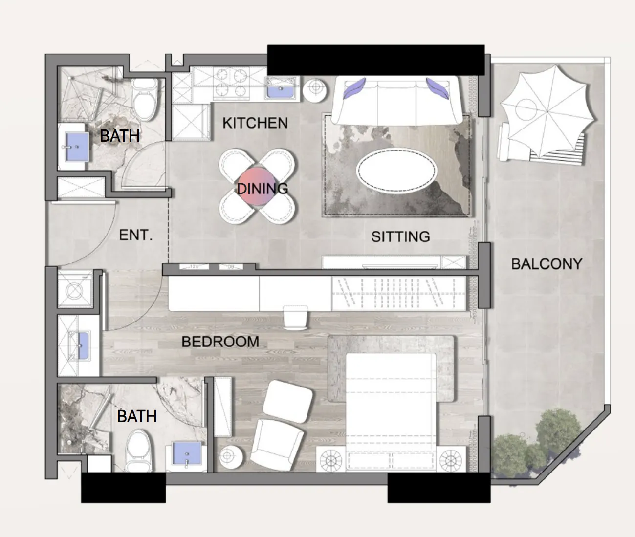 1 Bedroom
