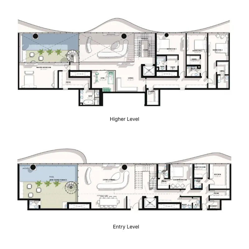 4 Bedrooms