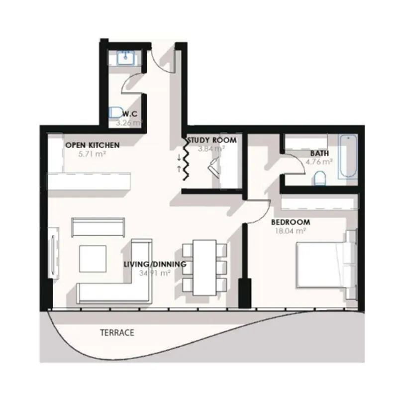 1 Bedroom