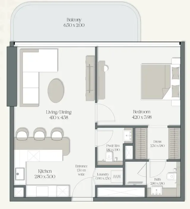 1 Bedroom
