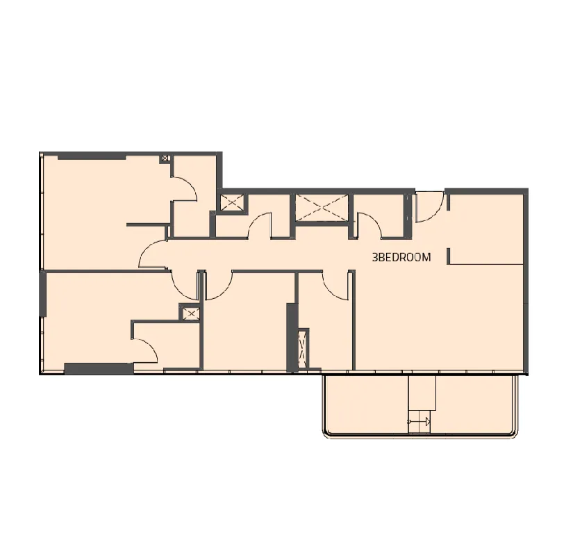 3 Bedrooms