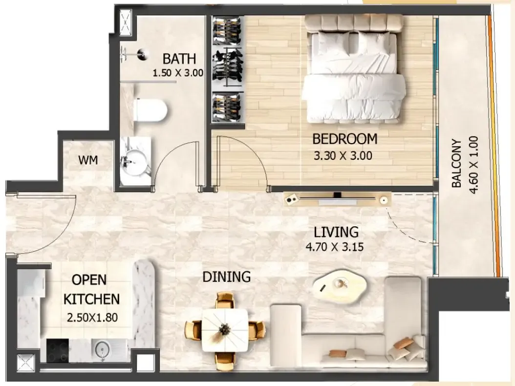 1 Bedroom