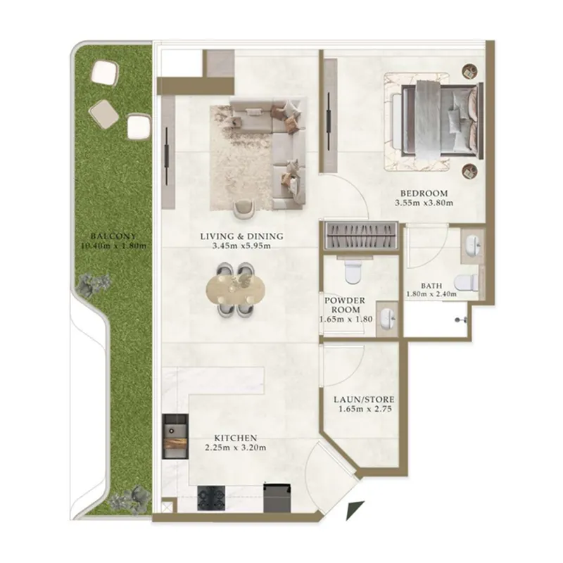 1 Bedroom