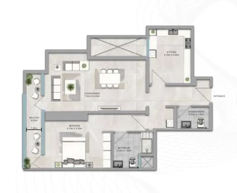 1 Bedroom