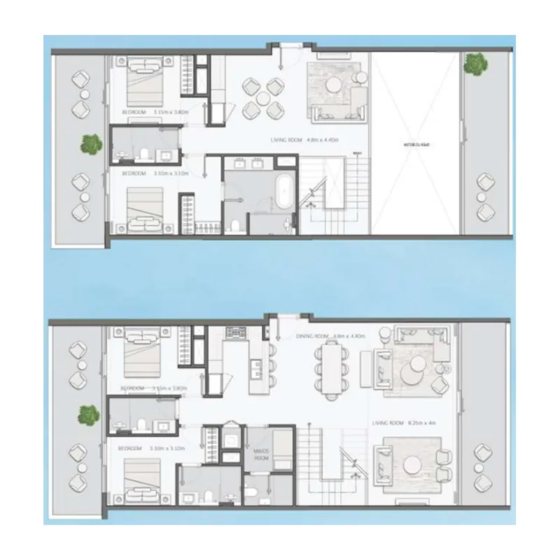 4 Bedrooms
