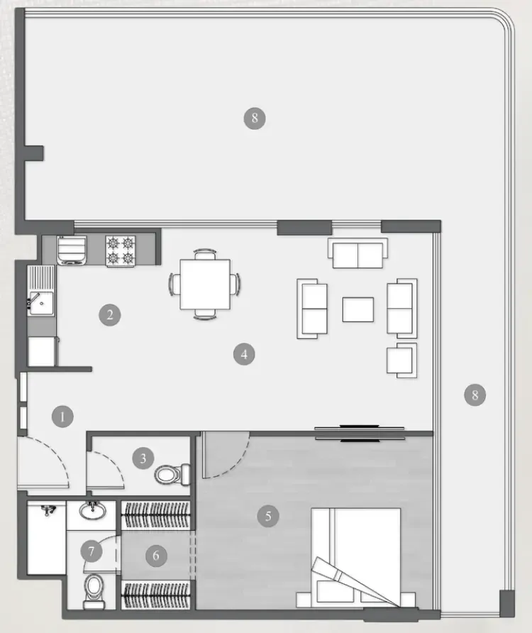 1 Bedroom
